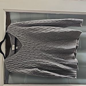 Gray Knit Sweater